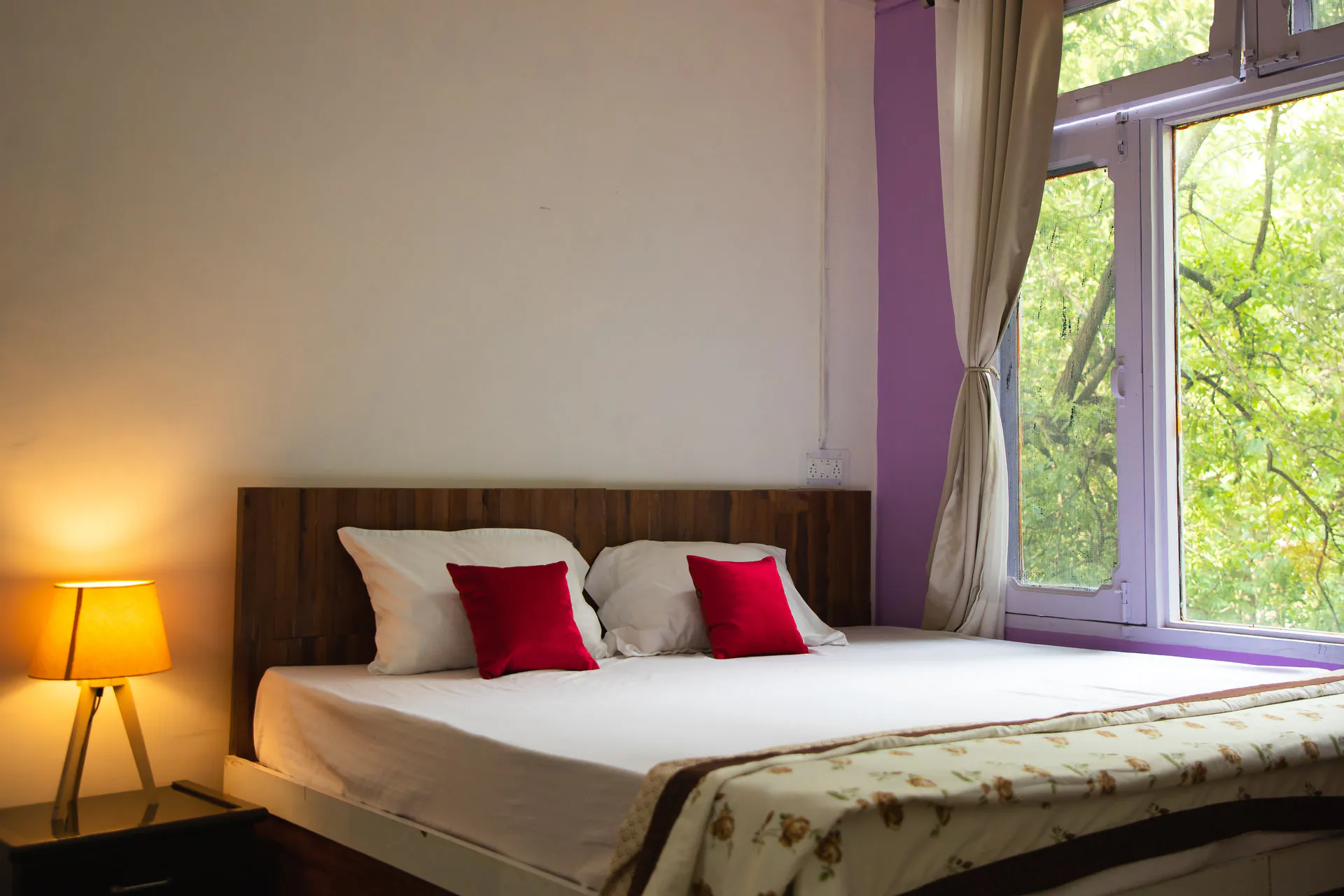French Window Suite Bedroom View 2