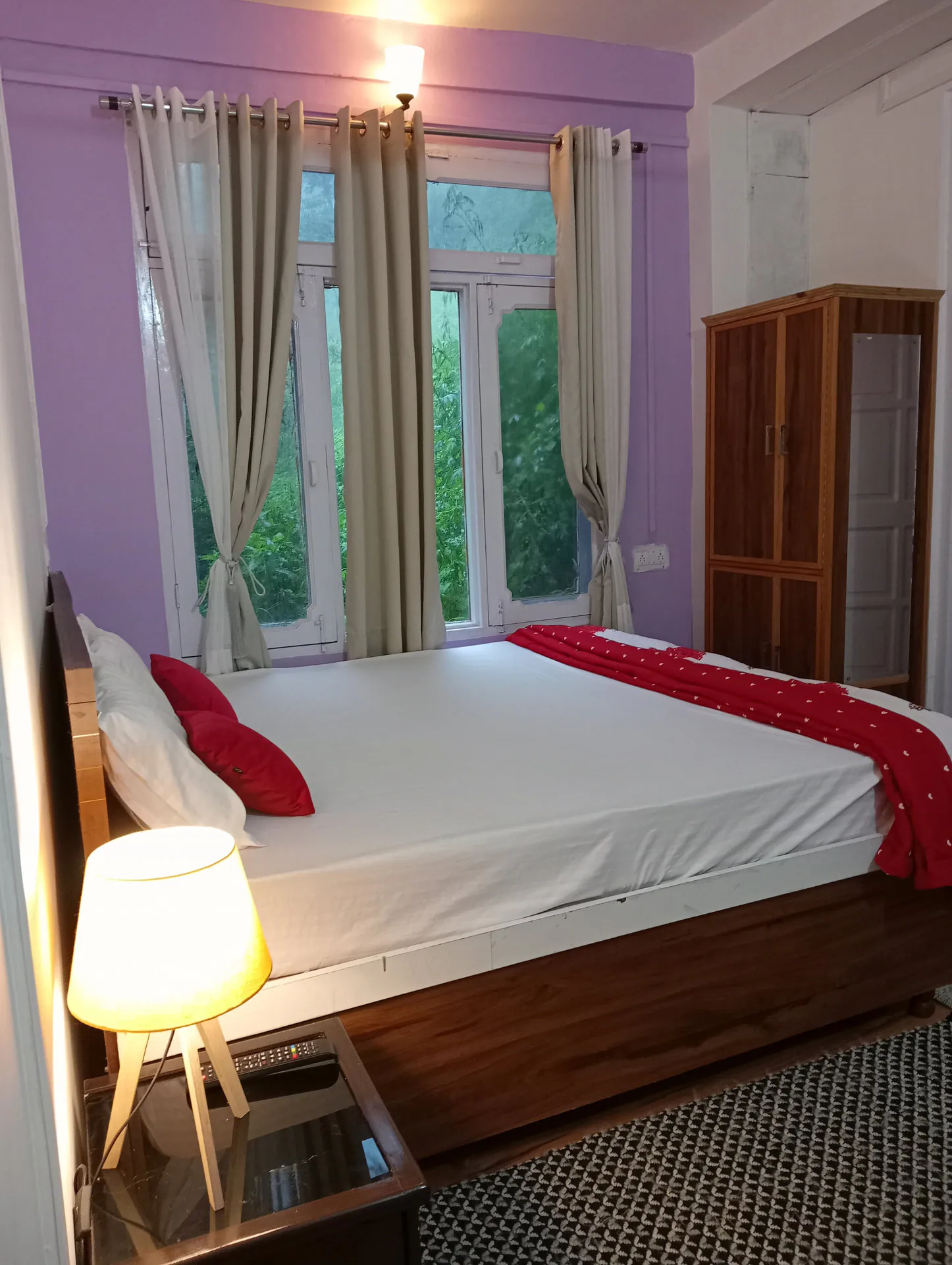 French Window Suite Bedroom View 9