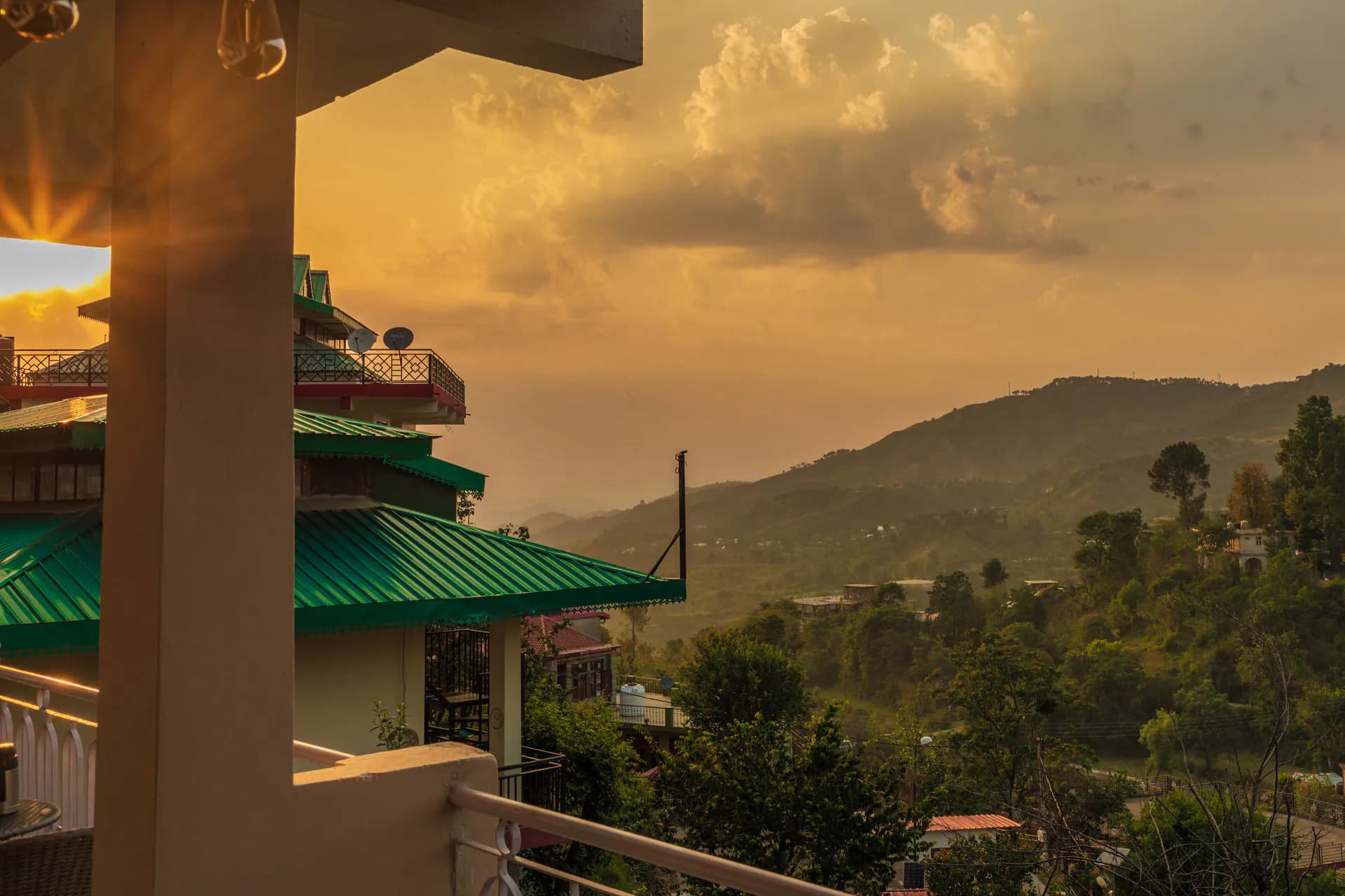 Garden View Suite Balcony Panorama