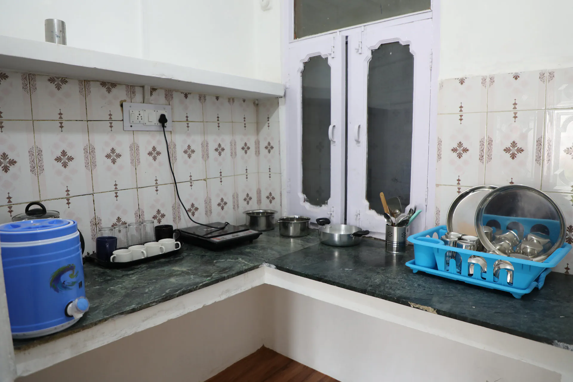 Garden View Suite Equipped Kitchen 1