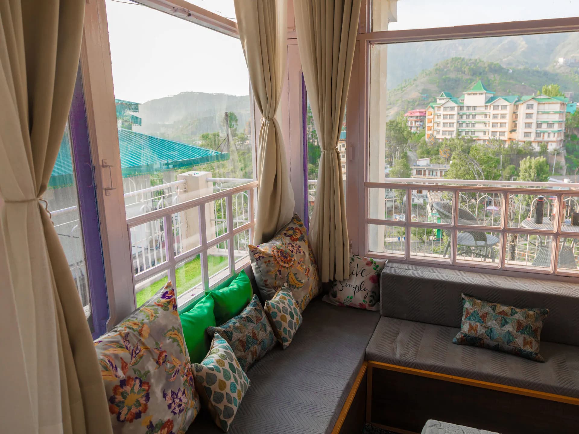 Garden View Suite Sofa Bed Living