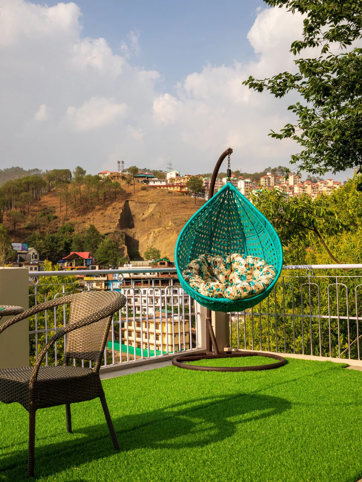 Jute Suite Terrace Jhula Seating