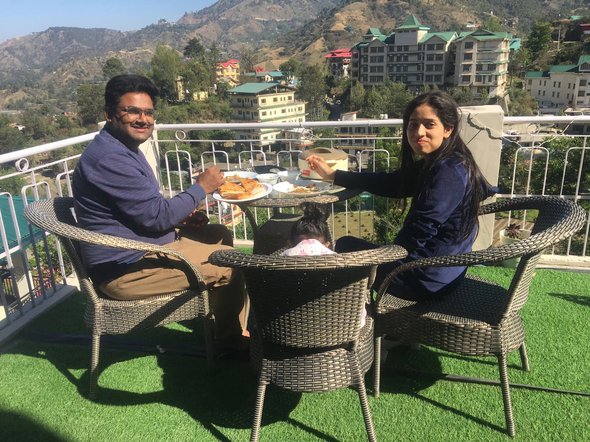 Terrace Dining Mountain View Kandaghat 1