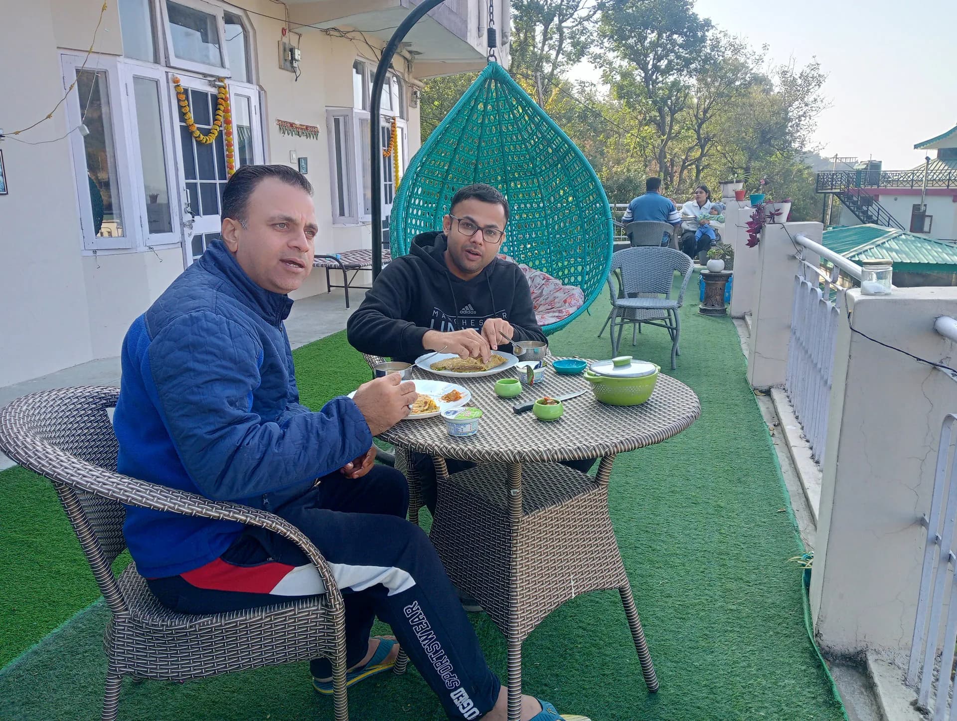 Terrace Dining Mountain View Kandaghat 12