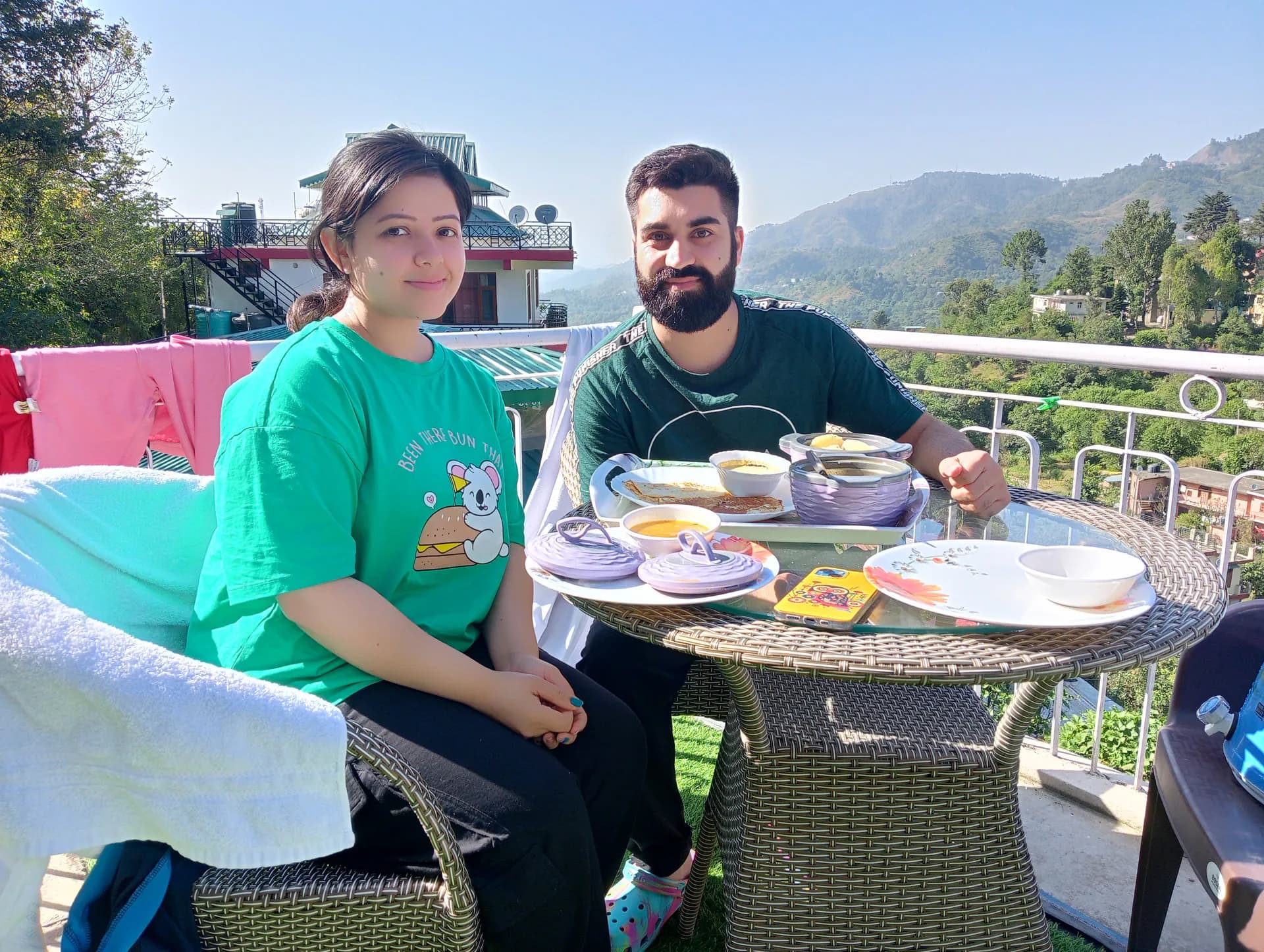 Terrace Dining Mountain View Kandaghat 9